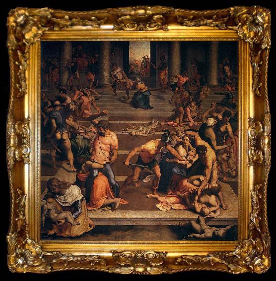 framed  Daniele Da Volterra The Massacre of the Innocents, ta009-2